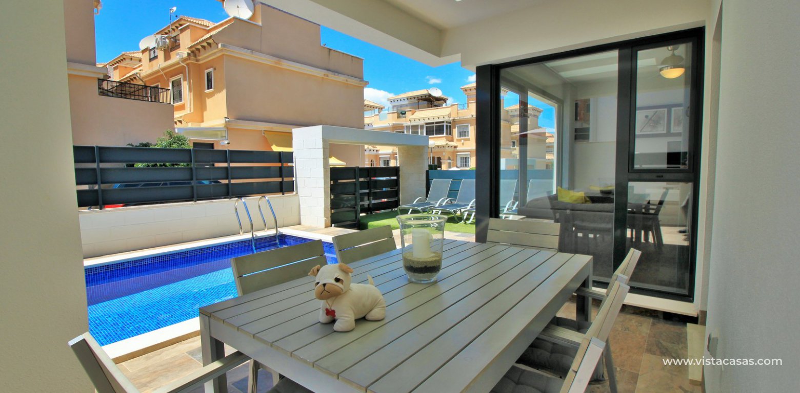 Modern villa with private pool for sale Villamartin terrace