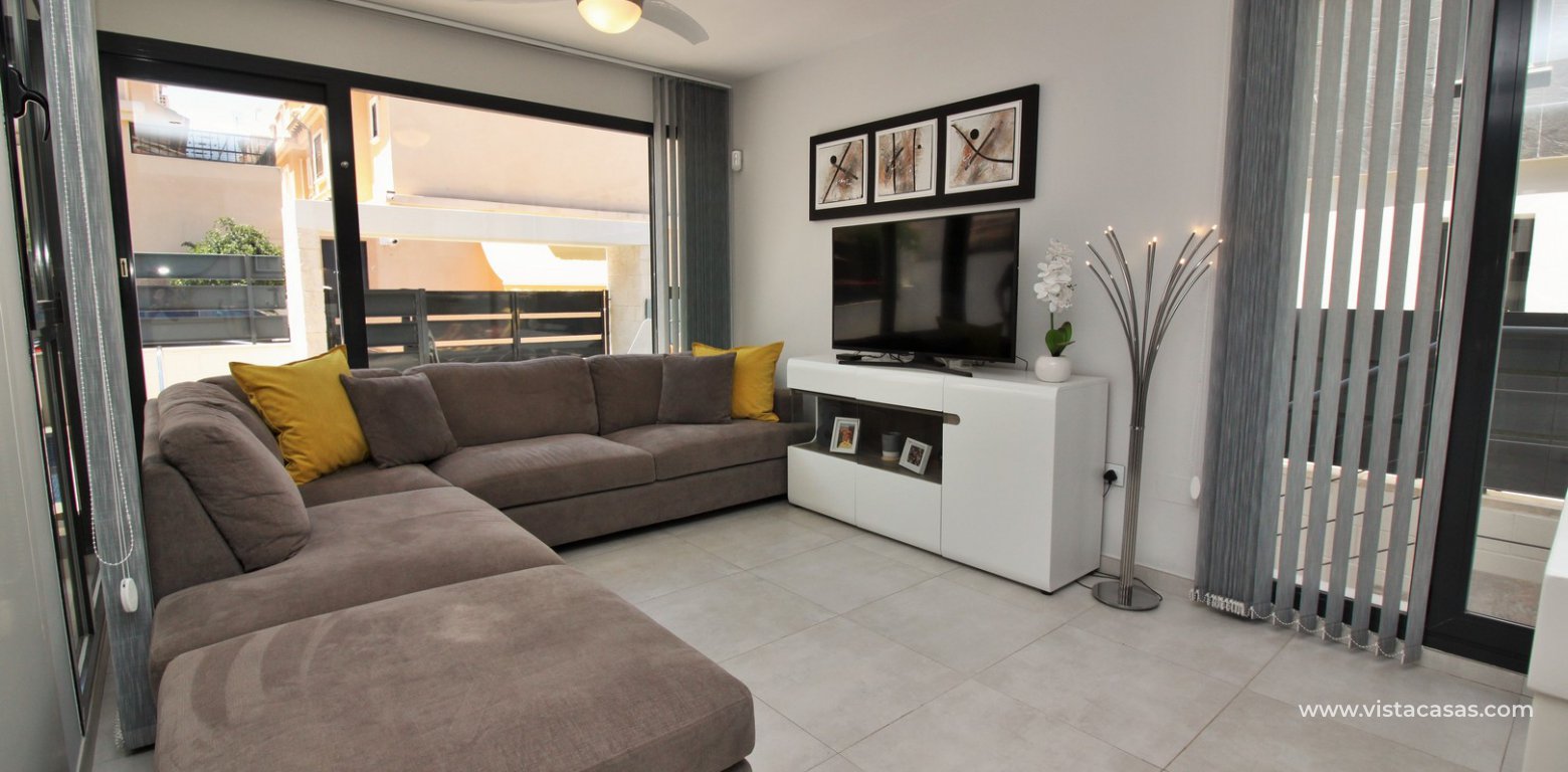 Modern villa with private pool for sale Villamartin lounge 2