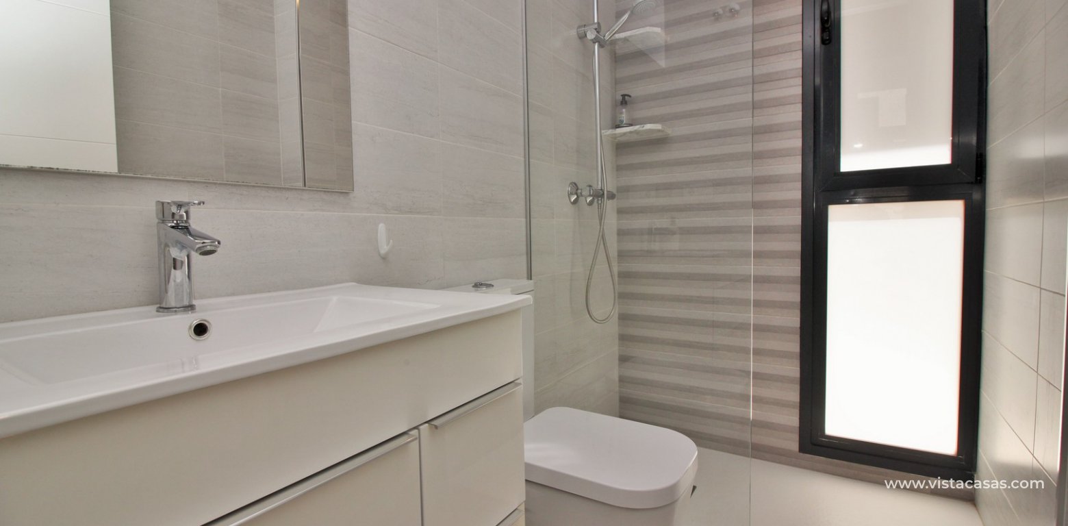 Modern villa with private pool for sale Villamartin downstairs bathroom