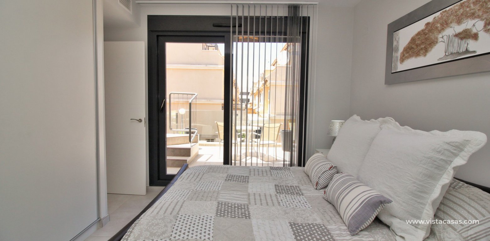 Modern villa with private pool for sale Villamartin master bedroom 2
