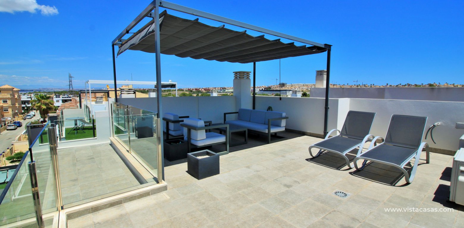 Modern villa with private pool for sale Villamartin solarium