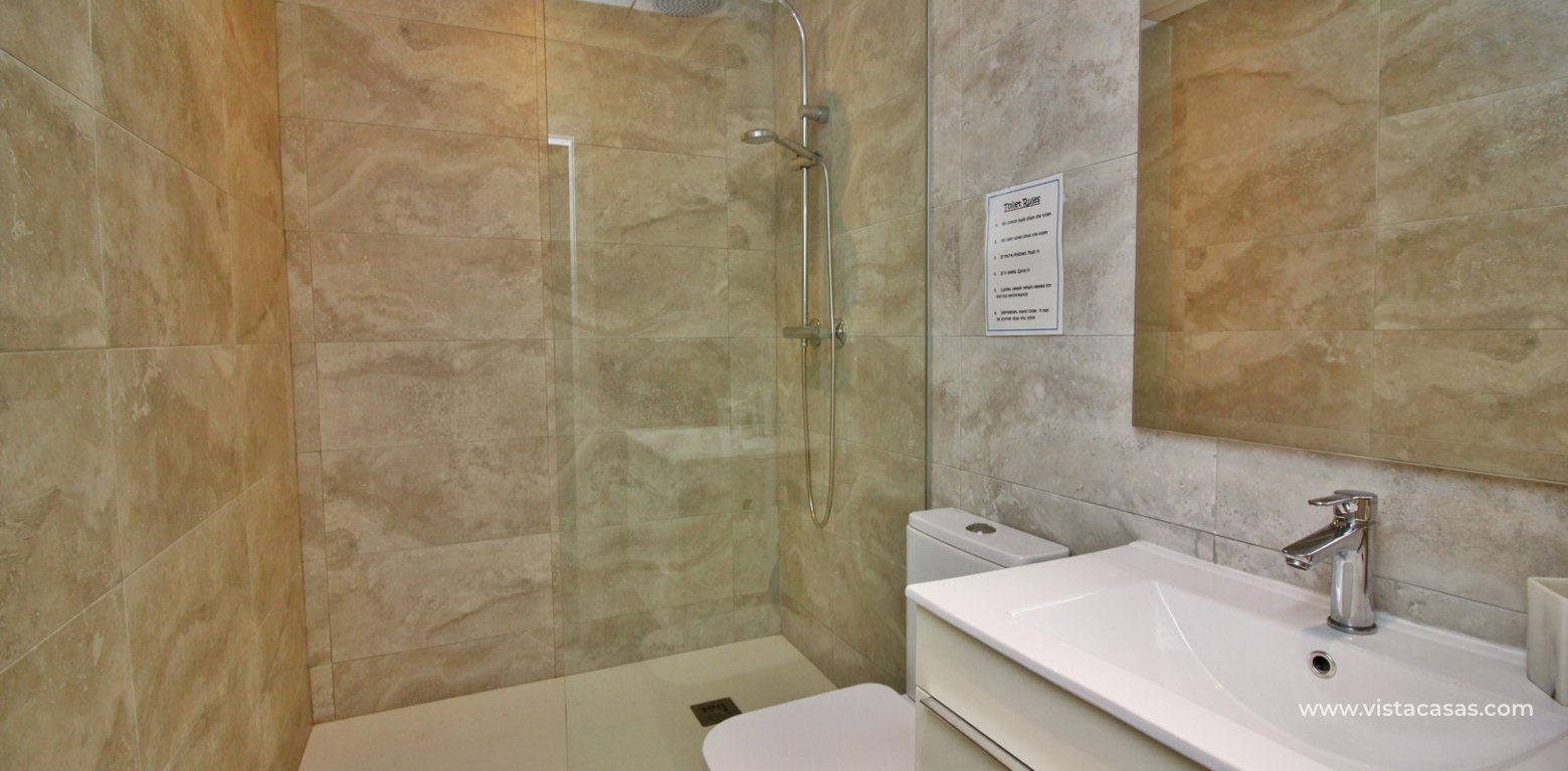 Modern villa with private pool for sale Villamartin underbuild bathroom