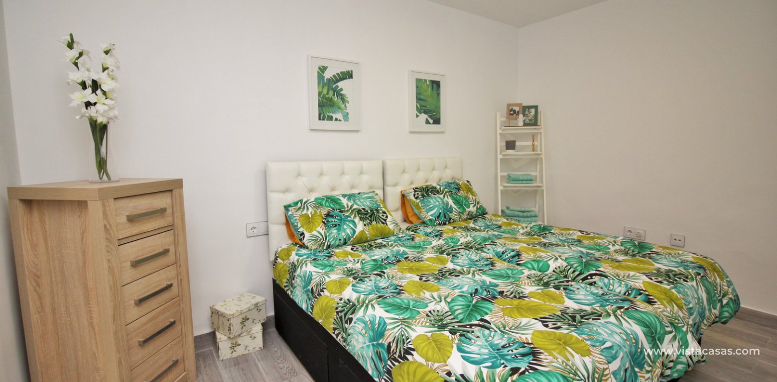 Modern villa with private pool for sale Villamartin underbuild double bedroom