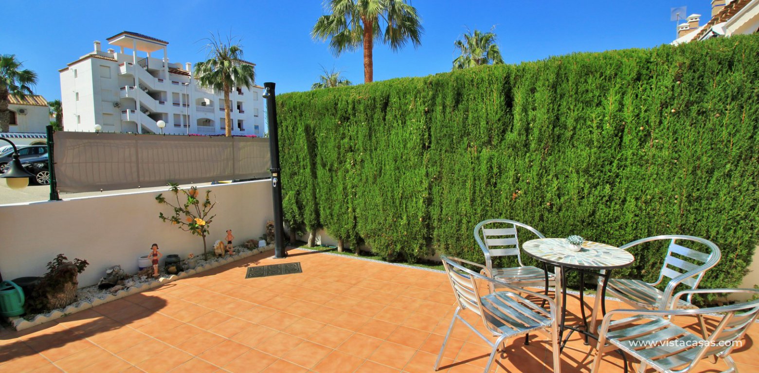 South facing Sofia townhouse for sale R12 Pau 8 Villamartin front garden