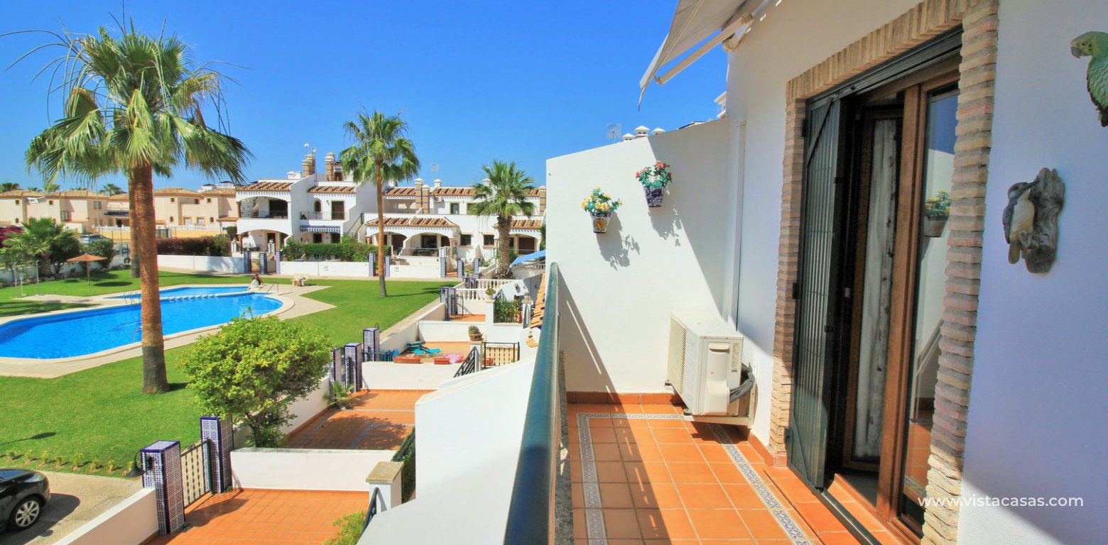 South facing Sofia townhouse for sale R12 Pau 8 Villamartin pool view balcony