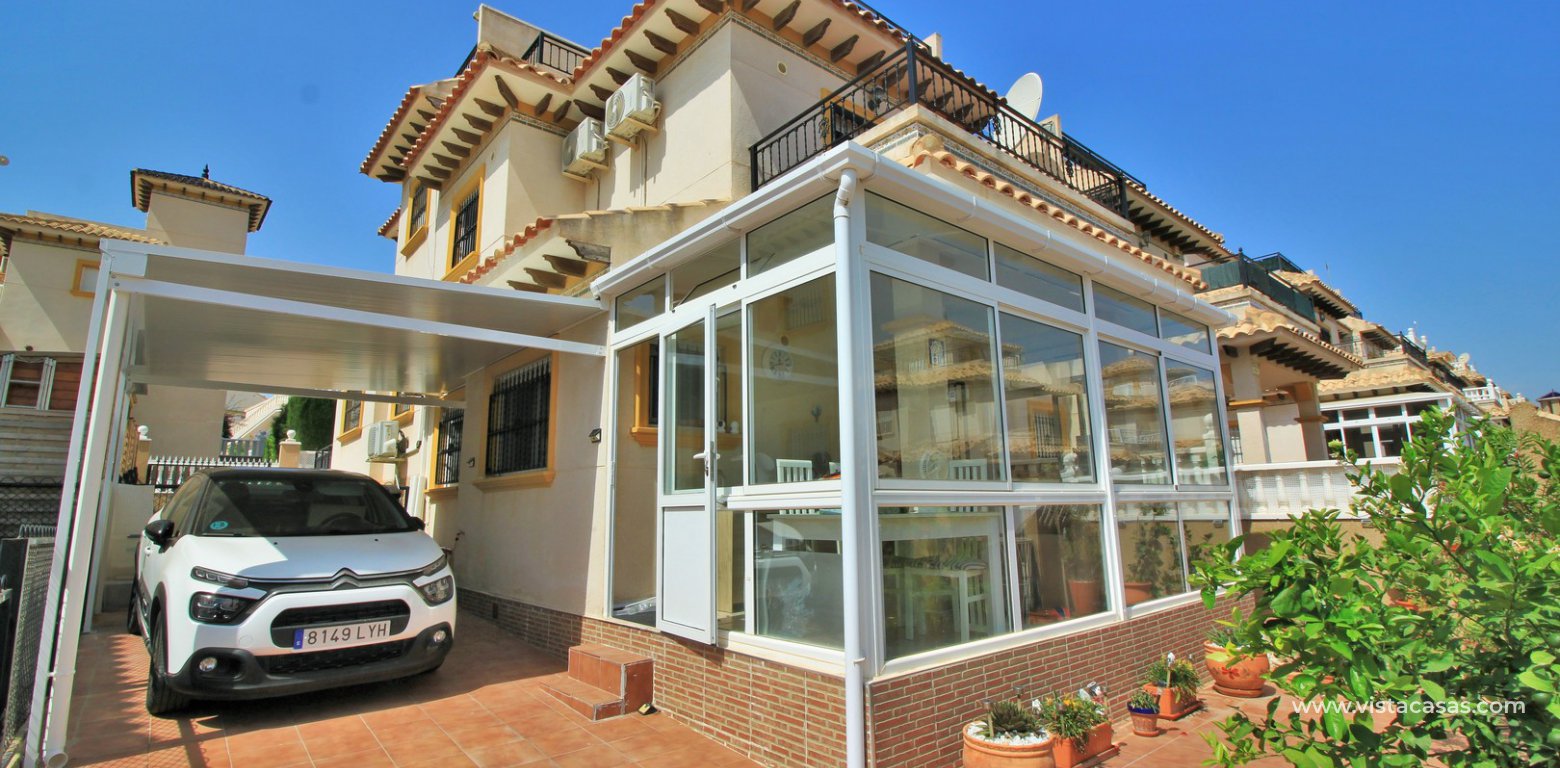 Quad house for sale Pinada Golf II Villamartin parking