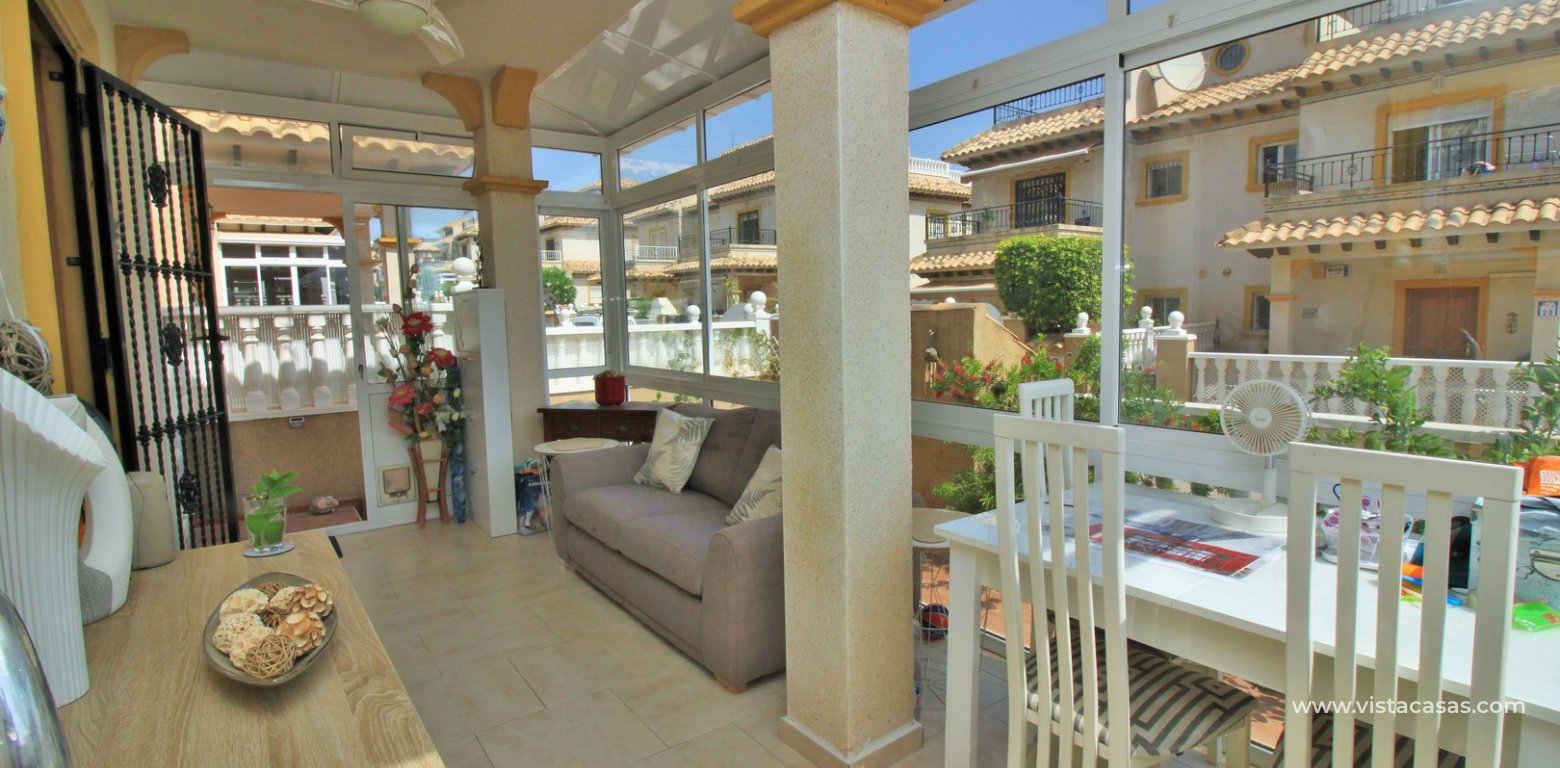 Quad house for sale Pinada Golf II Villamartin conservatory