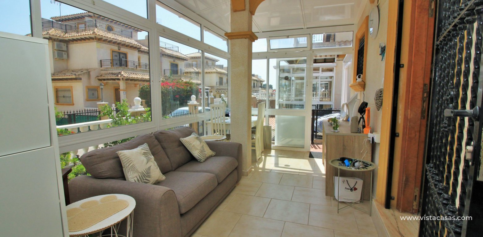 Quad house for sale Pinada Golf II Villamartin porch