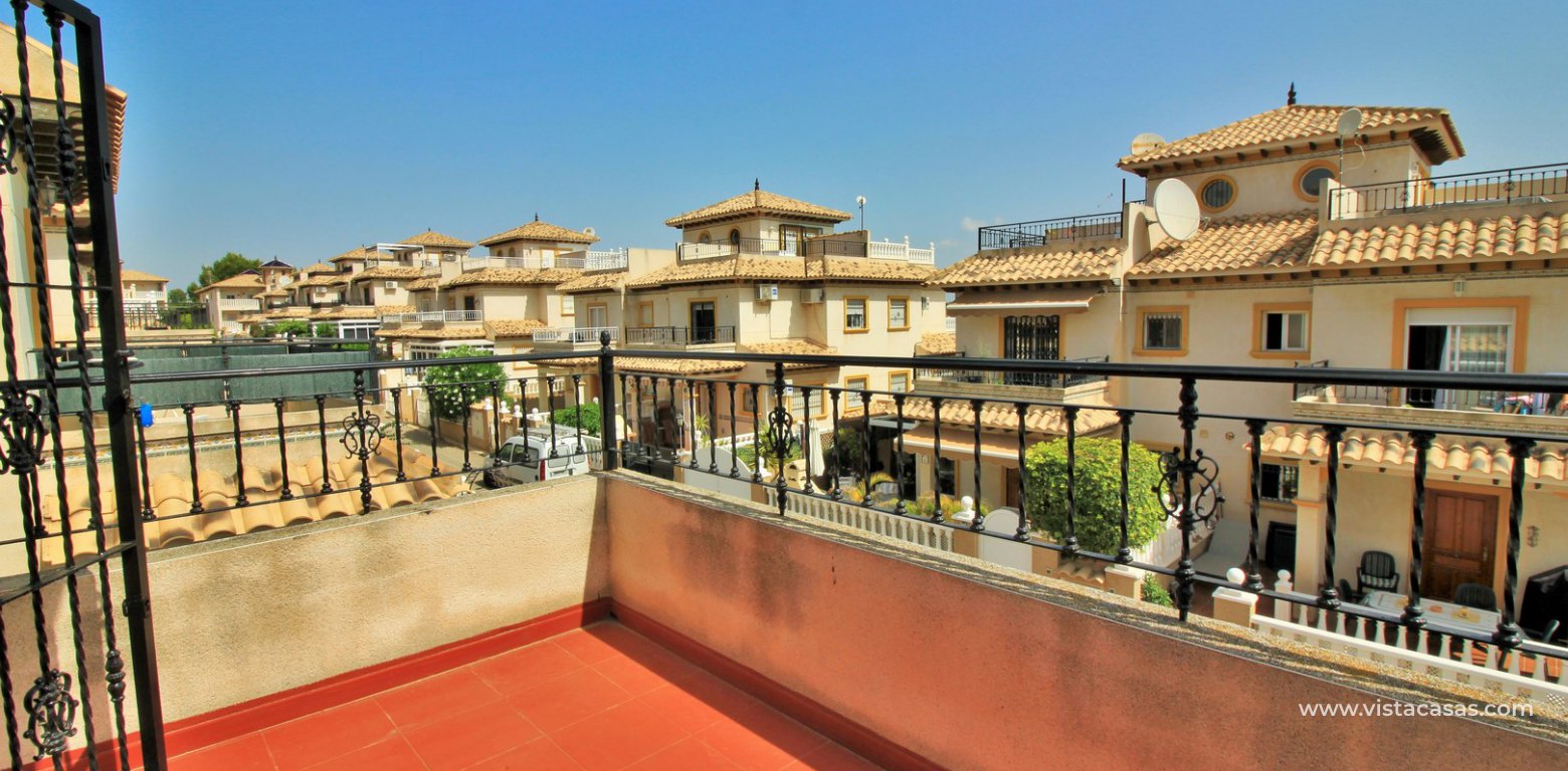 Quad house for sale Pinada Golf II Villamartin balcony