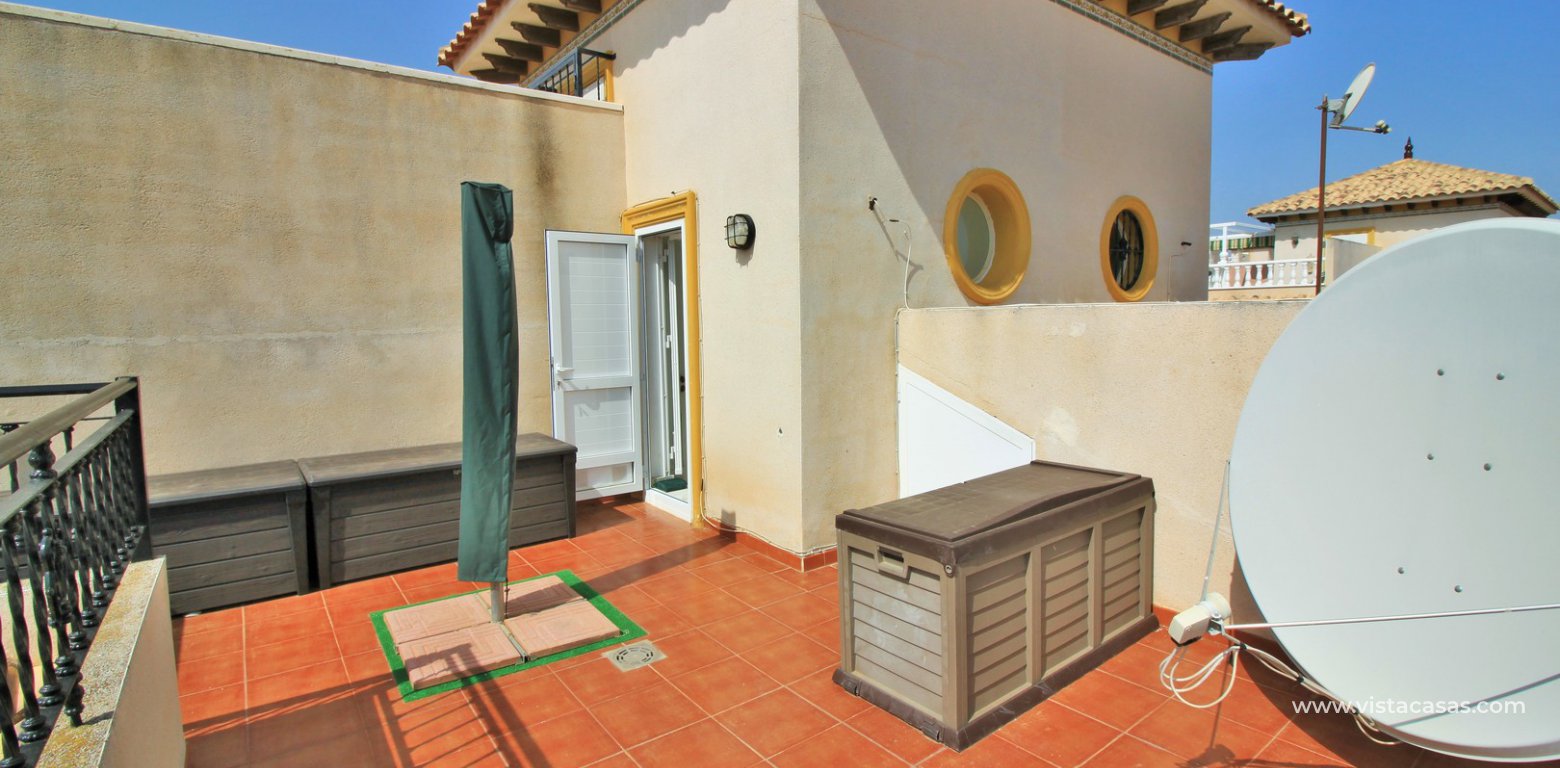 Quad house for sale Pinada Golf II Villamartin solarium 2