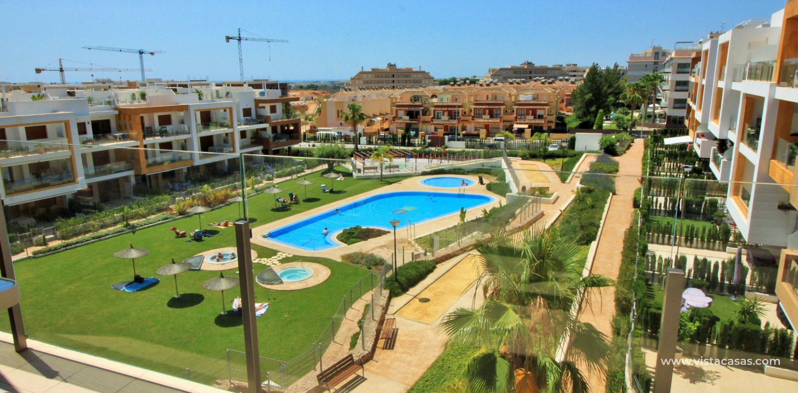 Penthouse apartment for sale Gala Los Dolses pool view