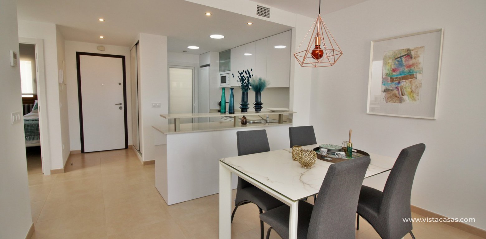 Penthouse apartment for sale Gala Los Dolses dining area