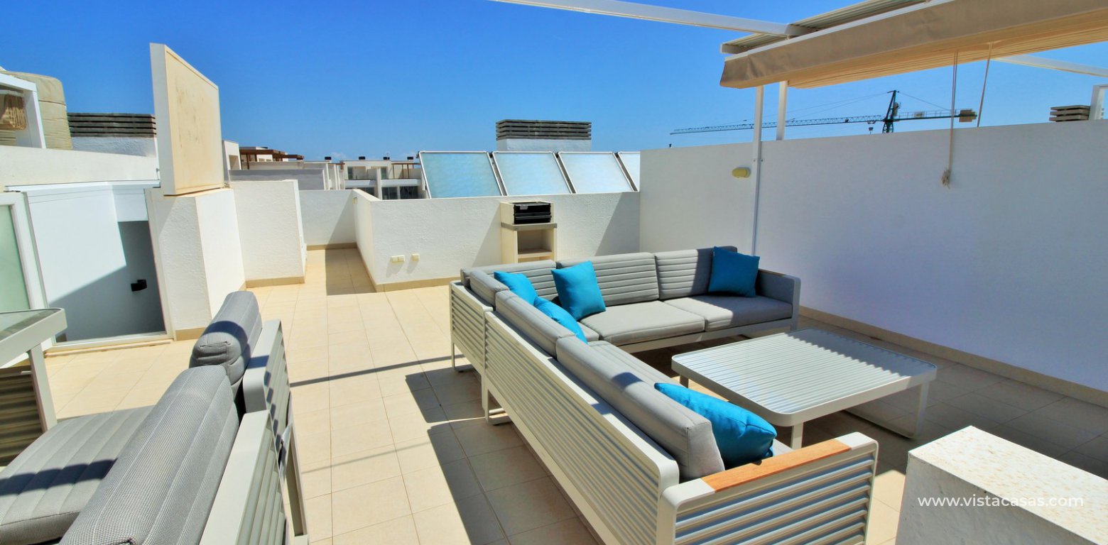 Penthouse apartment for sale Gala Los Dolses roof solarium
