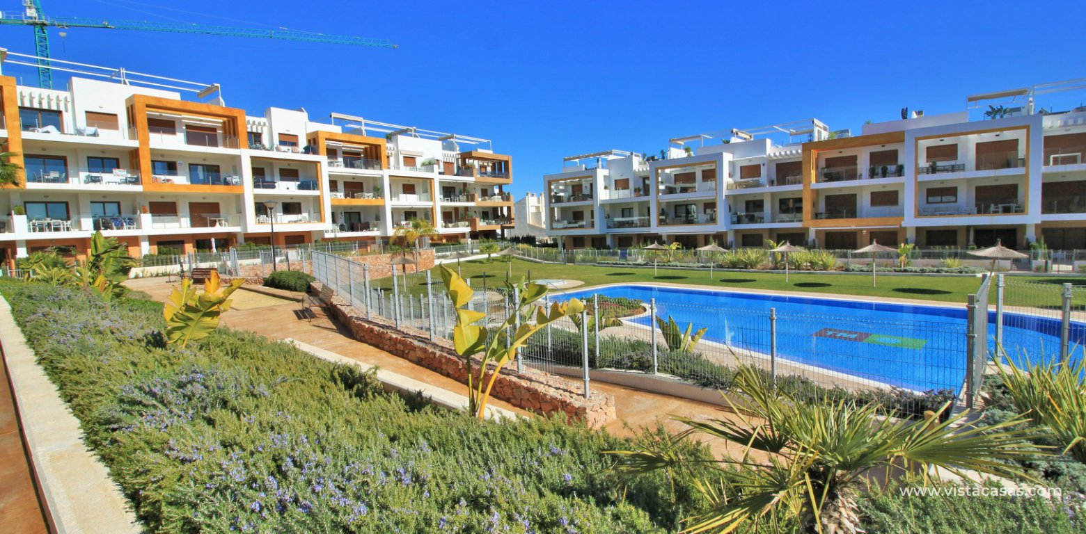 Penthouse apartment for sale Gala Los Dolses pool area