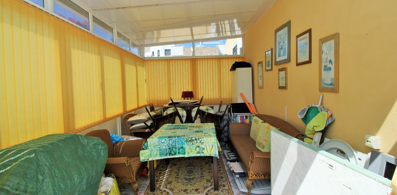 Ground floor apartment for sale Lomas del Golf Villamartin conservatory