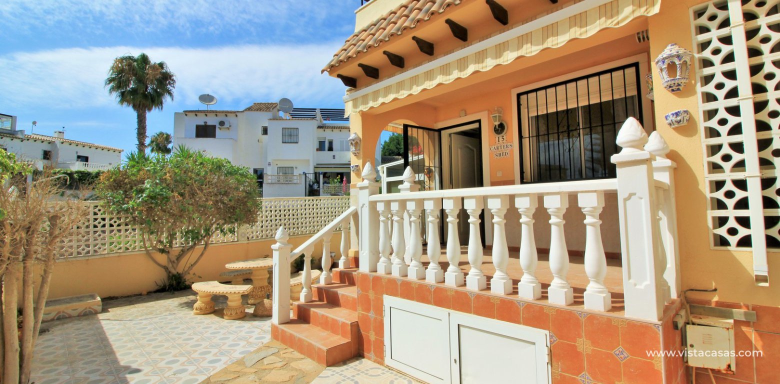 Ground floor apartment for sale Lomas del Golf Villamartin front terrace