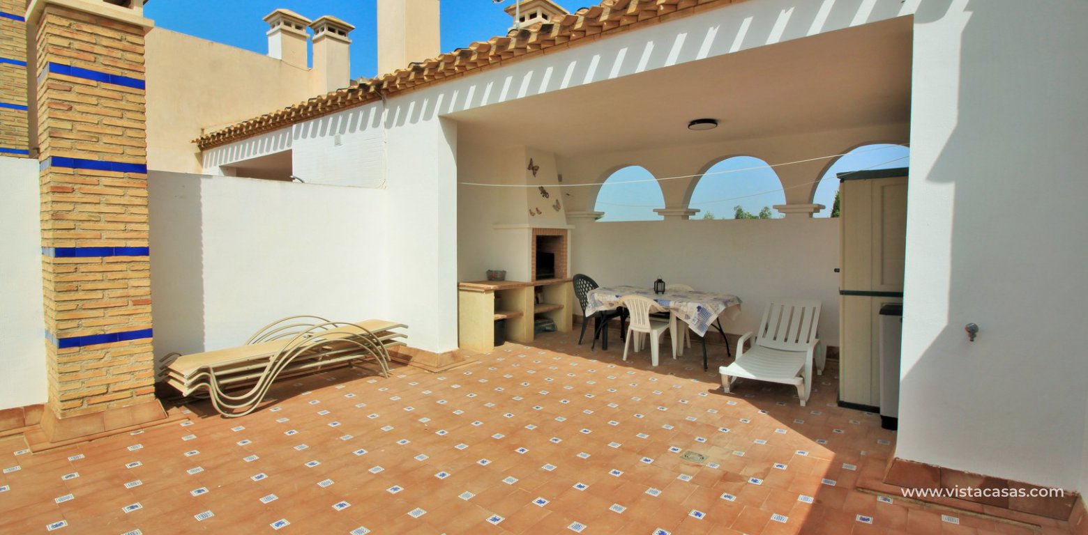 South facing Lola bungalow for sale calle Nabucco Pau 8 Villamartin solarium