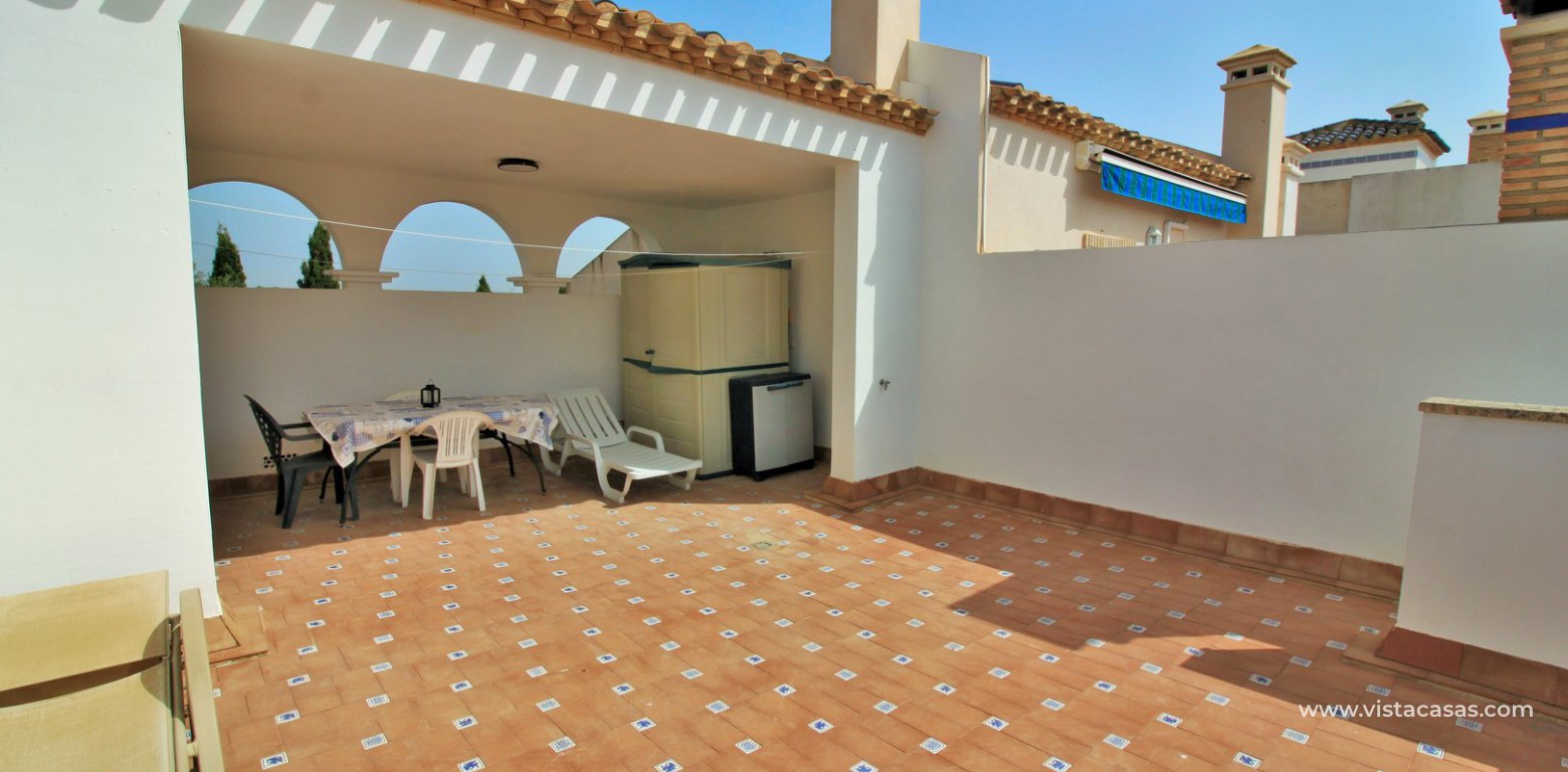 South facing Lola bungalow for sale calle Nabucco Pau 8 Villamartin roof solarium