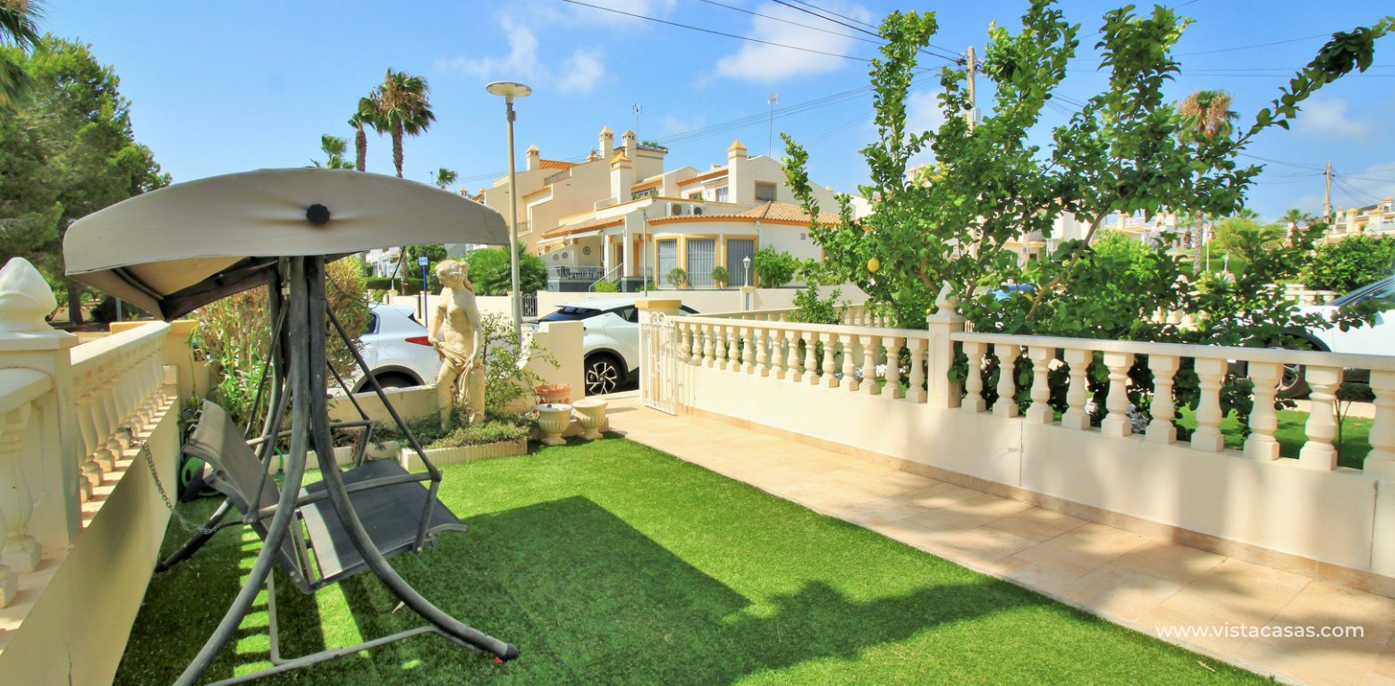 South facing sofia townhouse for sale Valencias Villamartin front garden 2