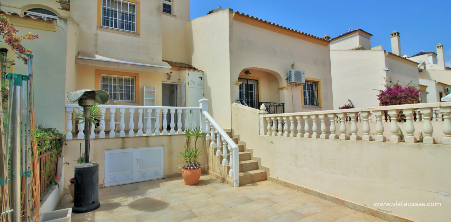 South facing sofia townhouse for sale Valencias Villamartin garden back
