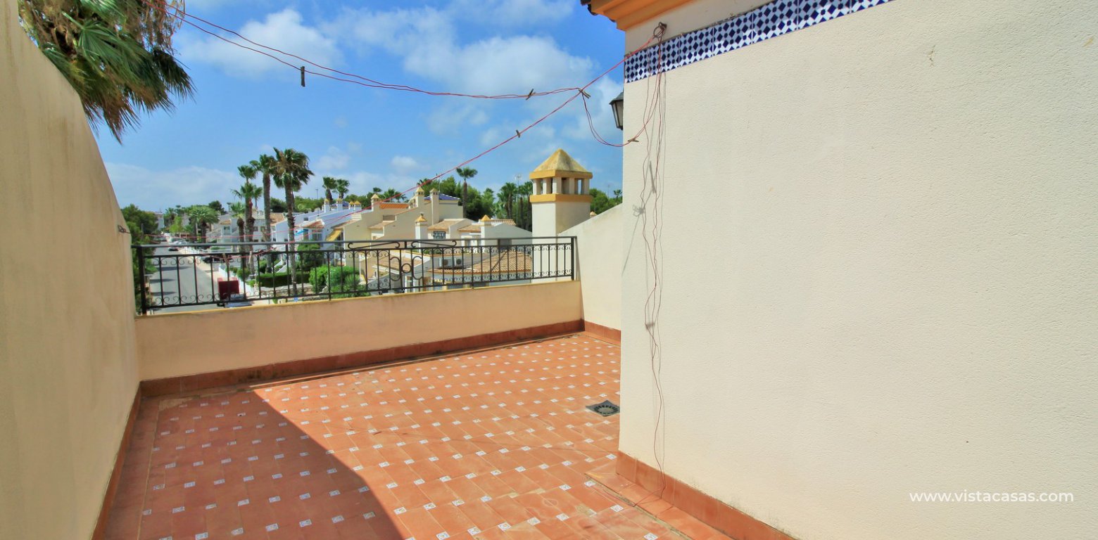 South facing sofia townhouse for sale Valencias Villamartin roof terrace