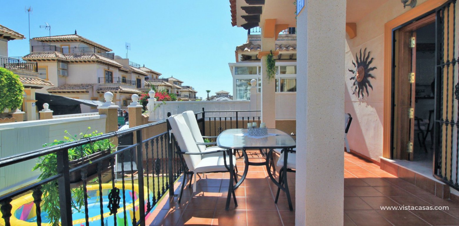 Quad house for sale Pinada Golf 2 Villamartin front porch