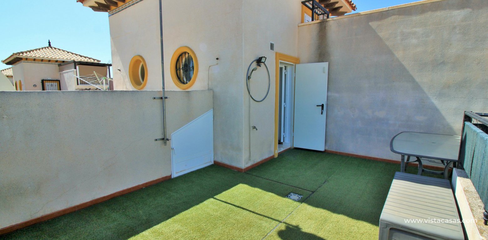 Quad house for sale Pinada Golf 2 Villamartin roof terrace