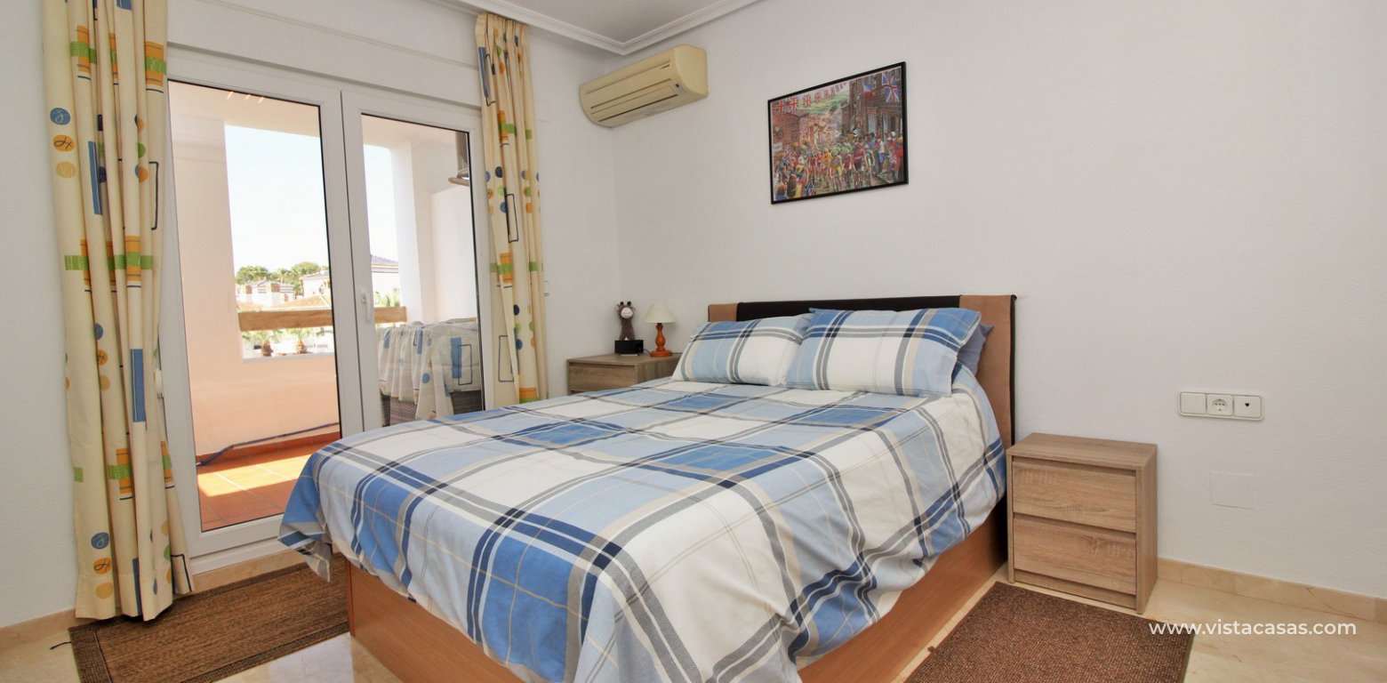 Penthouse corner apartment for sale in Las Violetas Villamartin master bedroom