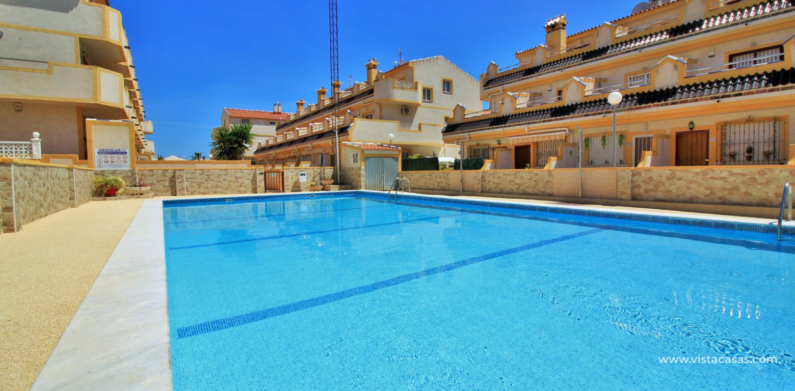 Townhouse for sale Amapolas VII Playa Flamenca pool swimming pool