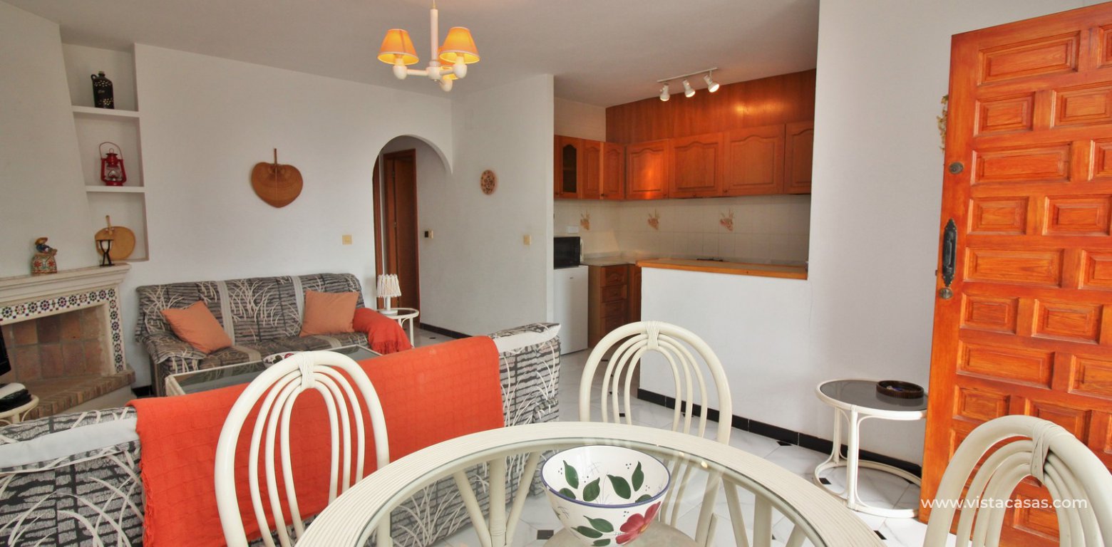 Lola bungalow for sale Verdemar II Villamartin dining area