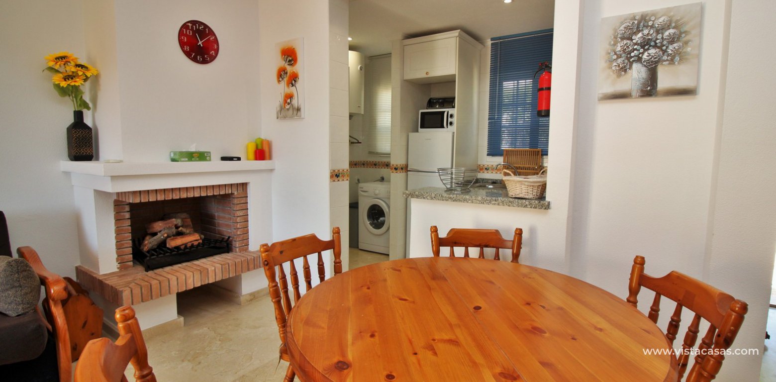 2 bedroom ground floor apartment for sale R22 Los Dolses dining area