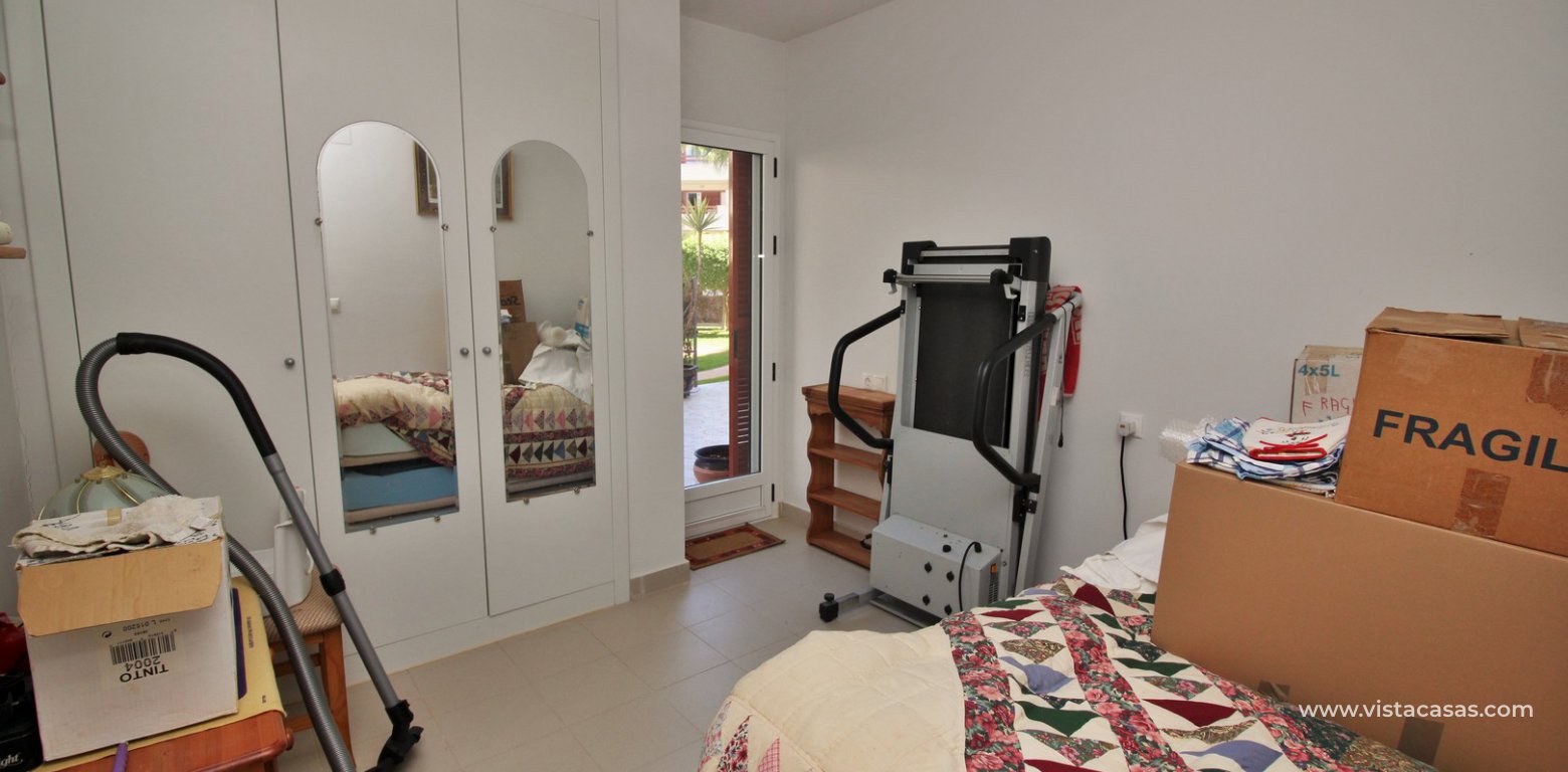 Ground floor apartment for sale El Rincon Playa Flamenca twin bedroom