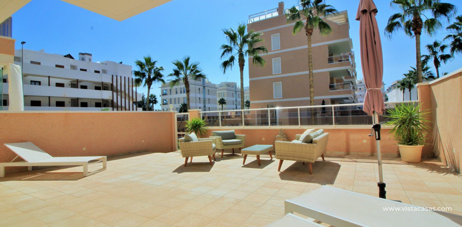 Apartment for sale in Vista Azul XXXI Los Dolses south facing front terrace