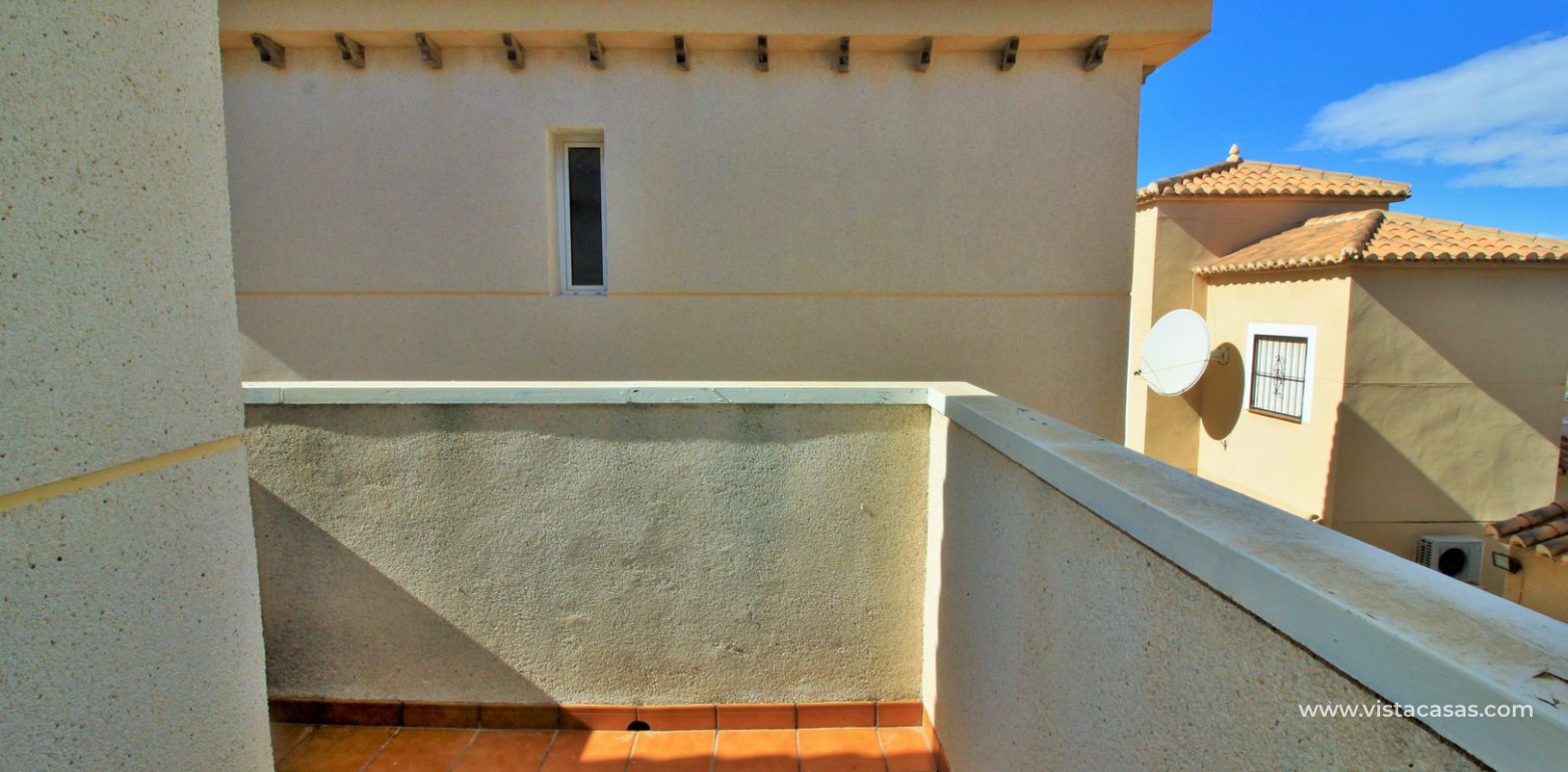 Detached villa for sale Villamartin rear balcony