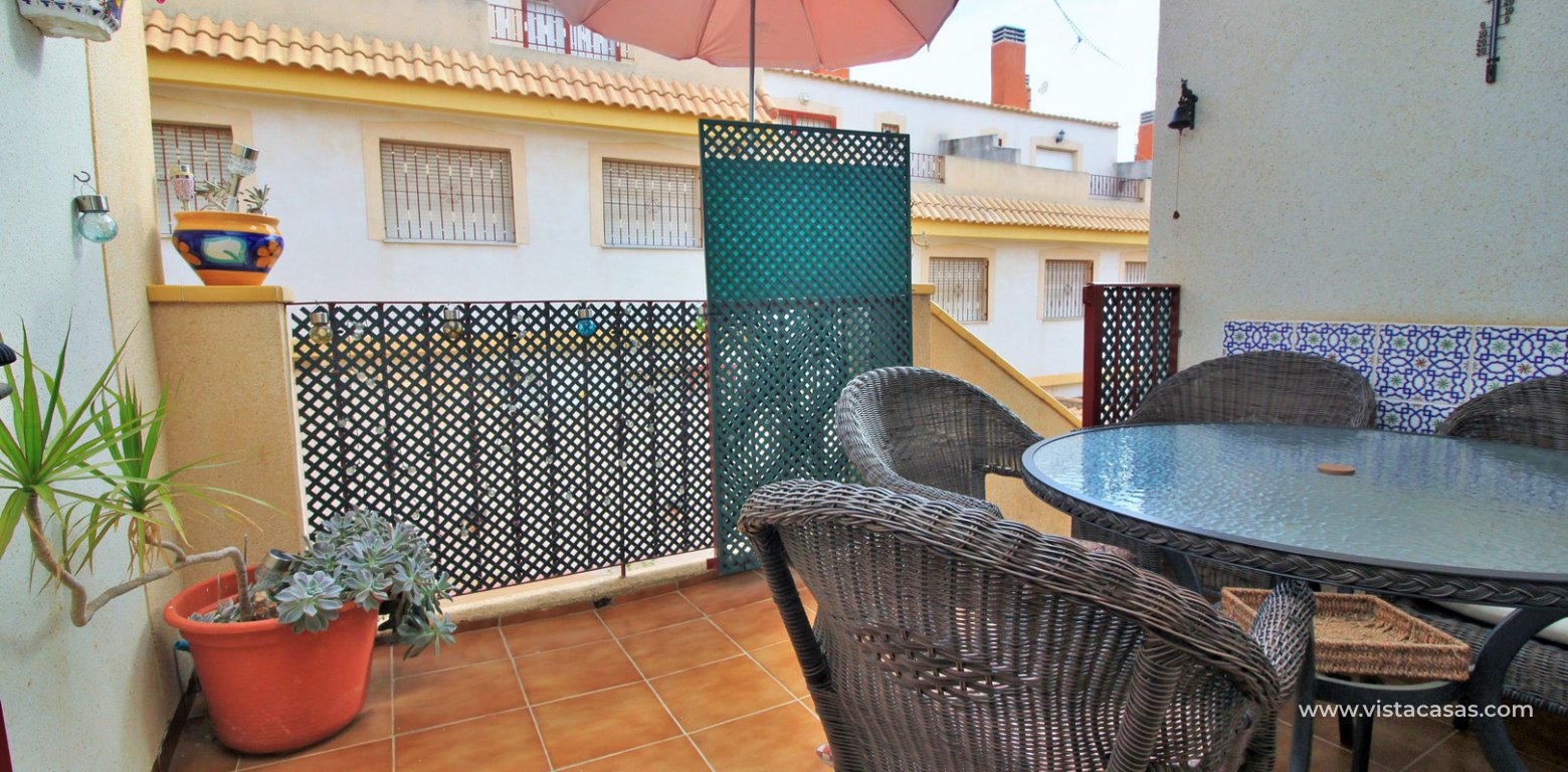 Duplex for sale Amapolas IV La Zenia terrace 1