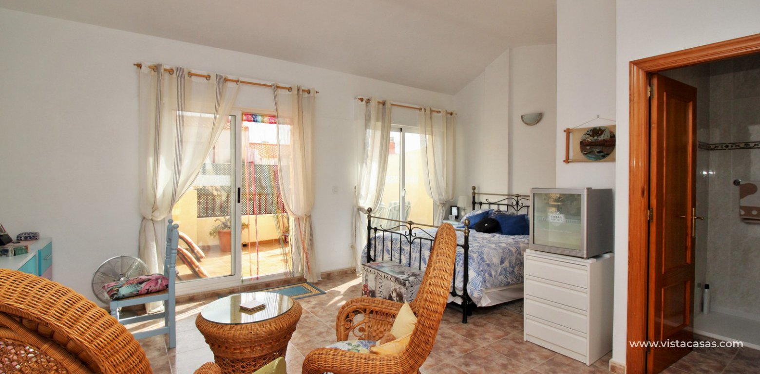 Duplex for sale Amapolas IV La Zenia master bedroom lounge area