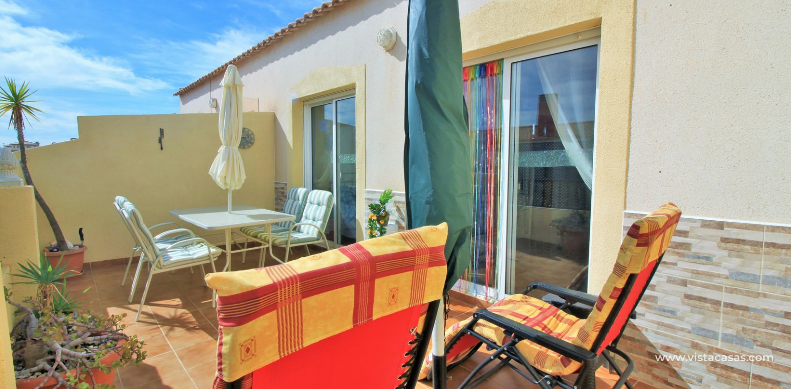 Duplex for sale Amapolas IV La Zenia balcony