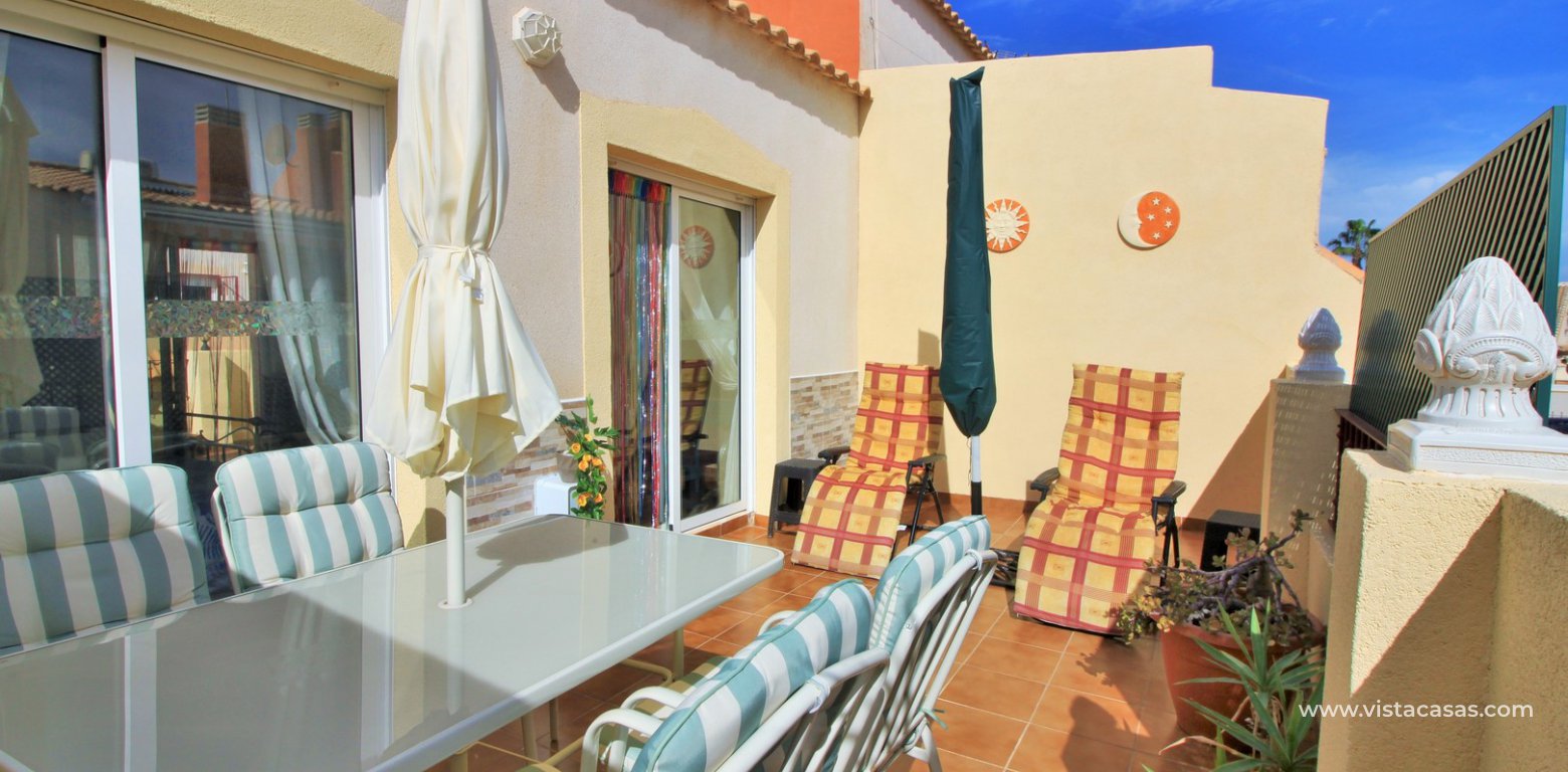 Duplex for sale Amapolas IV La Zenia south facing balcony