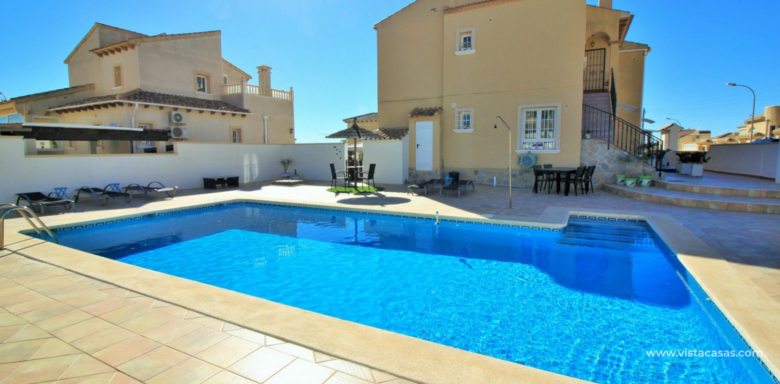 South facing townhouse with sea views for sale Villamartin