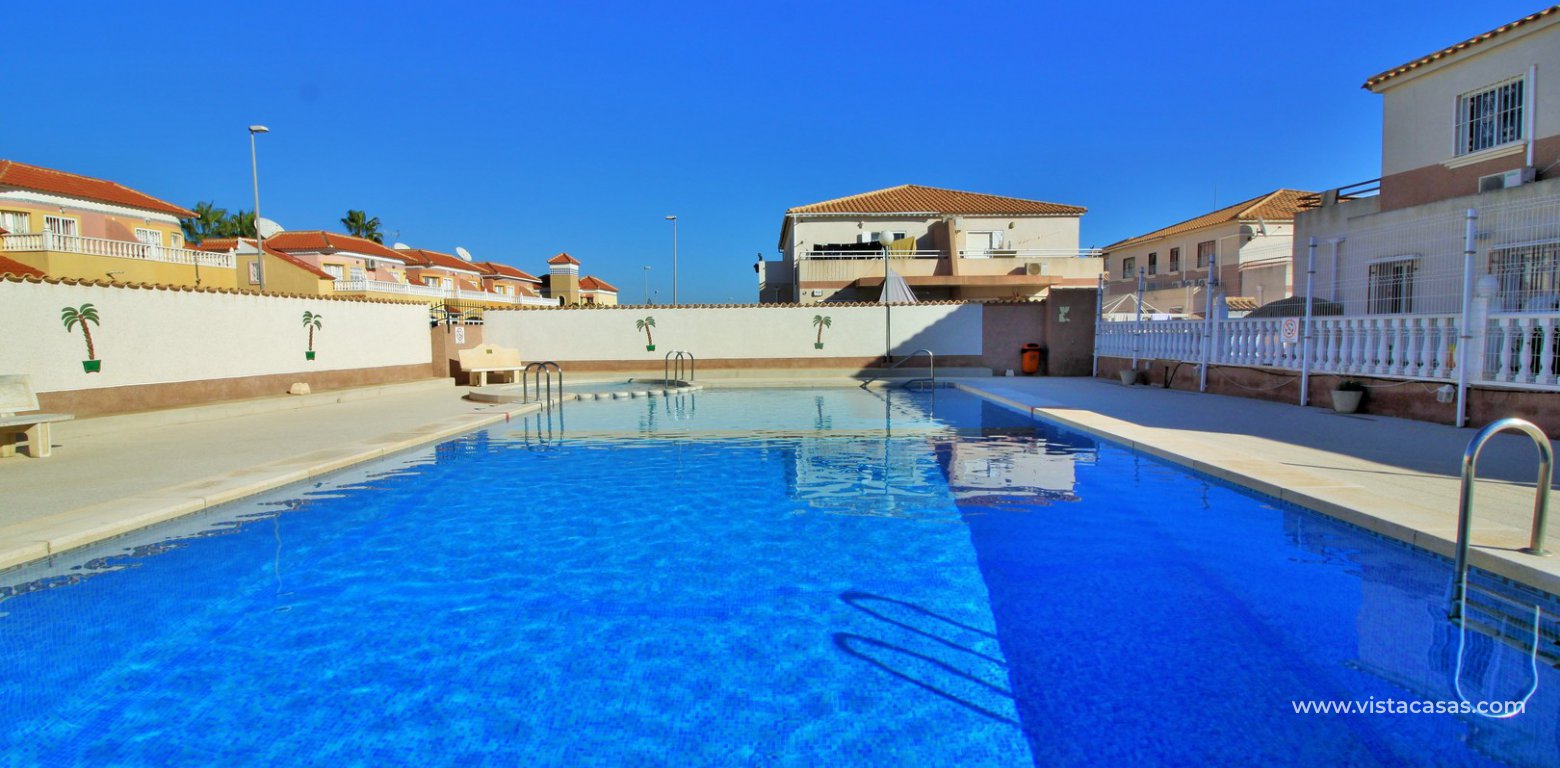 South facing townhouse for sale Torregolf II Cabo Roig pool