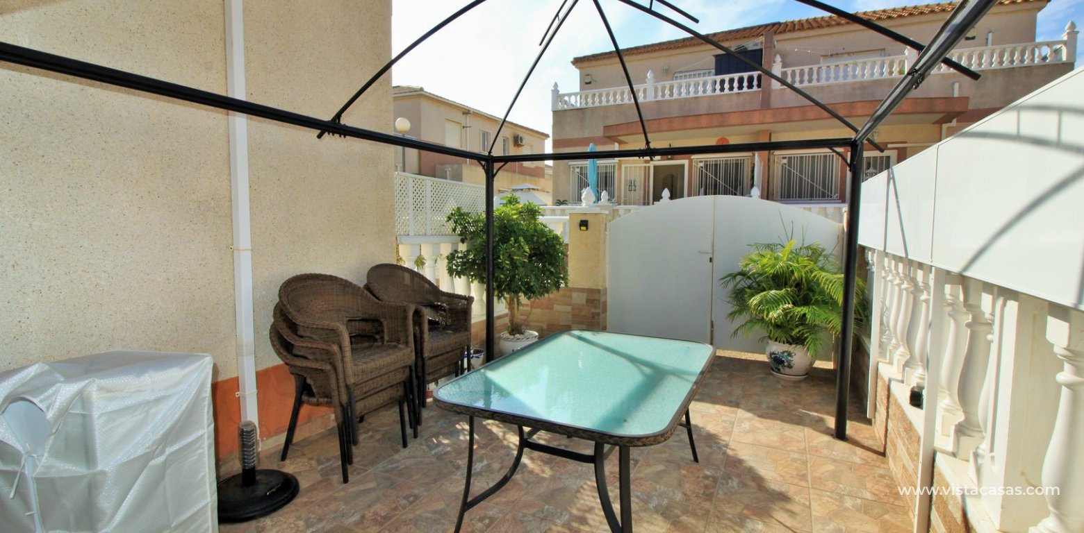 South facing townhouse for sale Torregolf II Cabo Roig garden