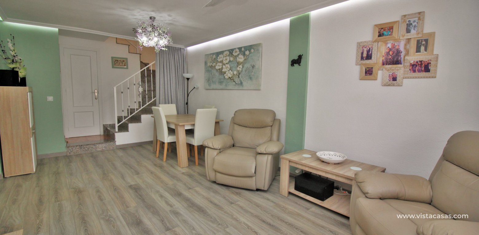 South facing townhouse for sale Torregolf II Cabo Roig lounge 2