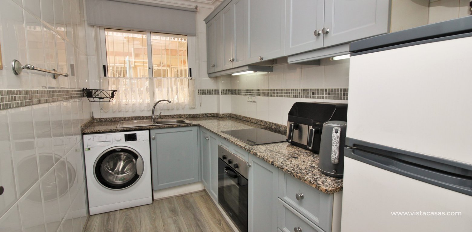 South facing townhouse for sale Torregolf II Cabo Roig kitchen