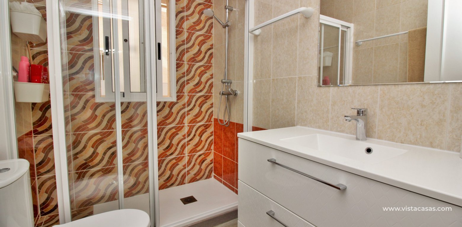 South facing townhouse for sale Torregolf II Cabo Roig downstairs bathroom