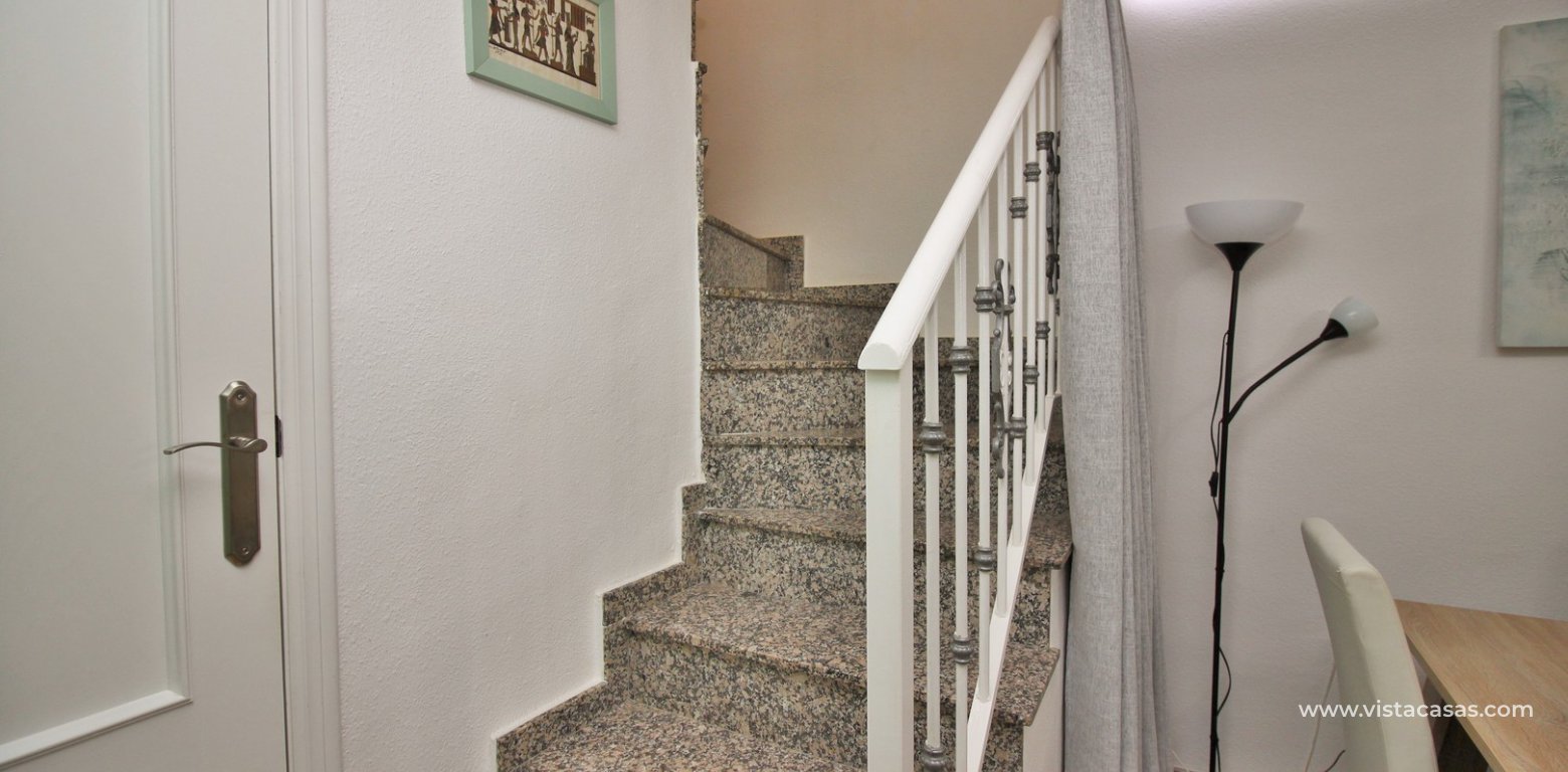 South facing townhouse for sale Torregolf II Cabo Roig staircase