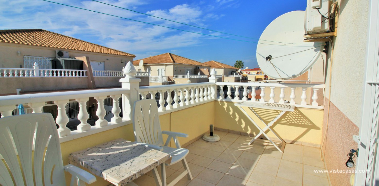 South facing townhouse for sale Torregolf II Cabo Roig balcony