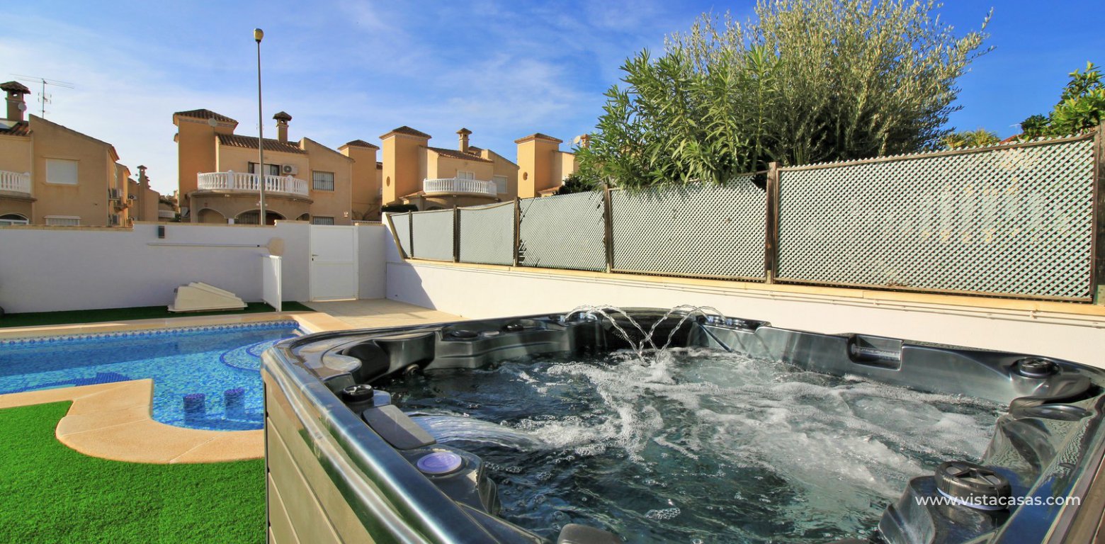 Modern villa private pool for sale Villamartin hot tub