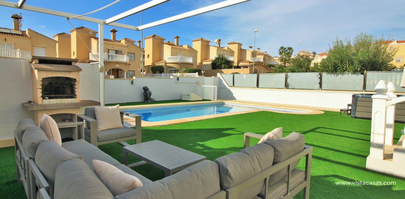 Modern villa private pool for sale Villamartin garden