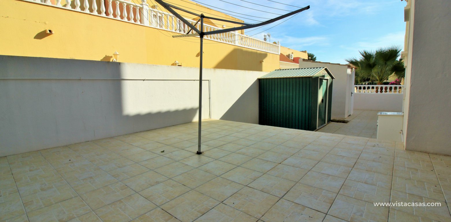 Modern villa private pool for sale Villamartin rear