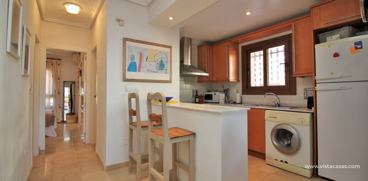 Ground floor corner apaertment overlooking the pool for sale pau 8 villamartin kitchen